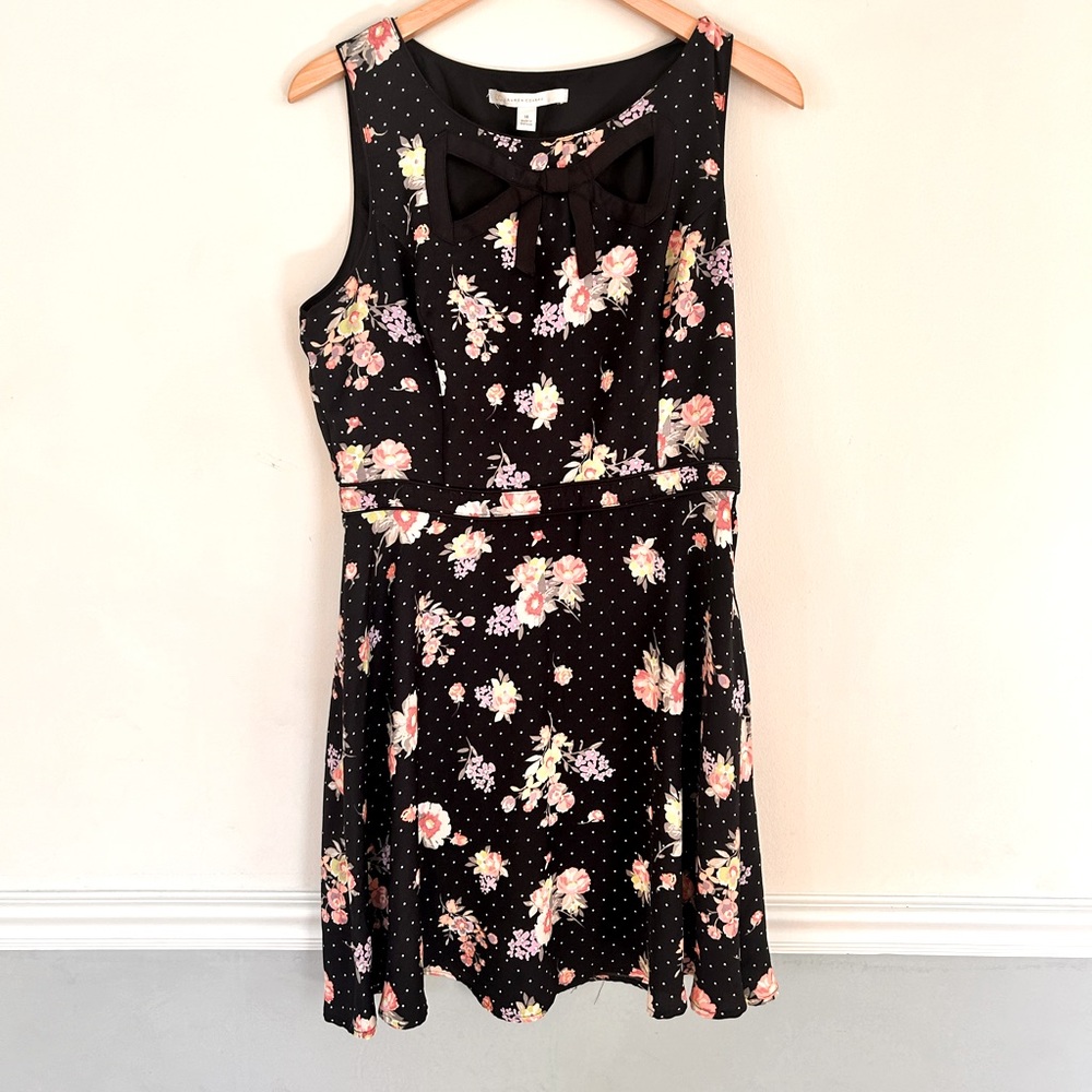 Lauren Conrad sleeveless floral dress | size 14